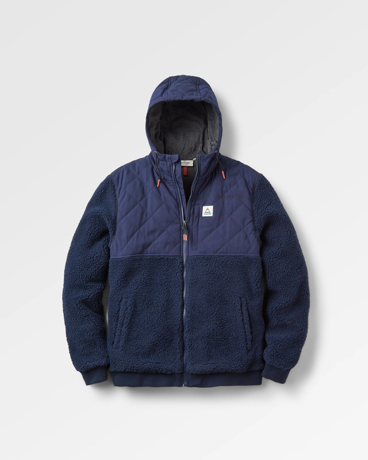 Adventure Deep-Pile Sherpa Fleece - Rich Navy - Flatlay