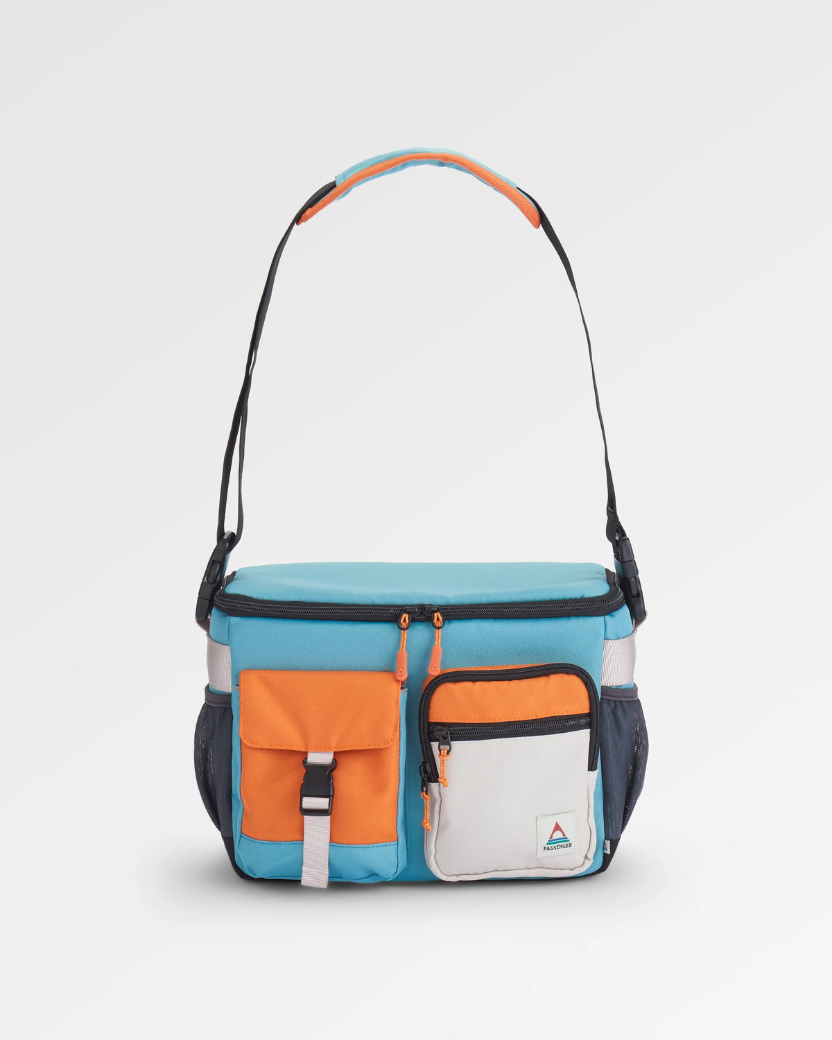Boondocker Camera Bag - Arctic/Retro Orange - Flatlay