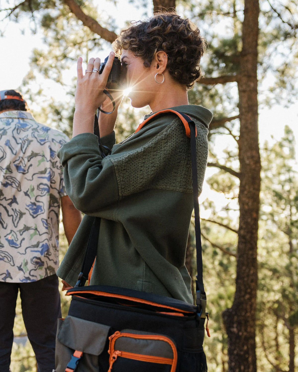 Maya Twill Overshirt - Wild Green - Lifestyle
