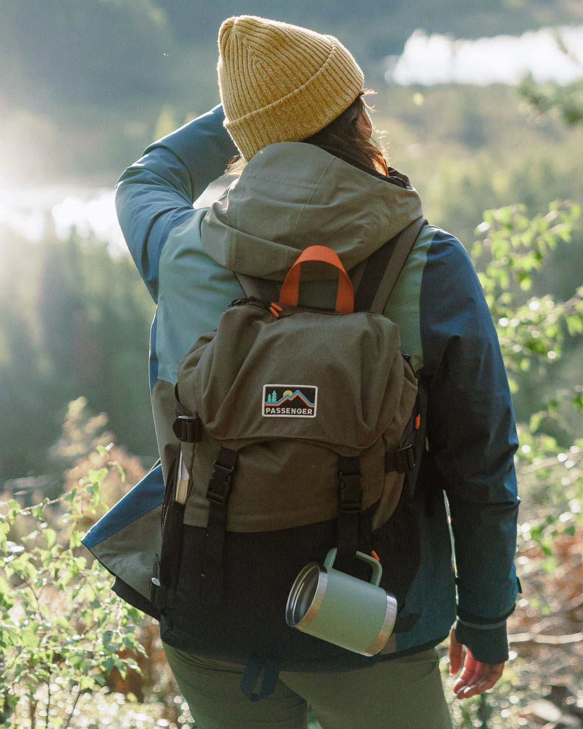Boondocker 26L Backpack - Black/Khaki - Lifestyle - Female