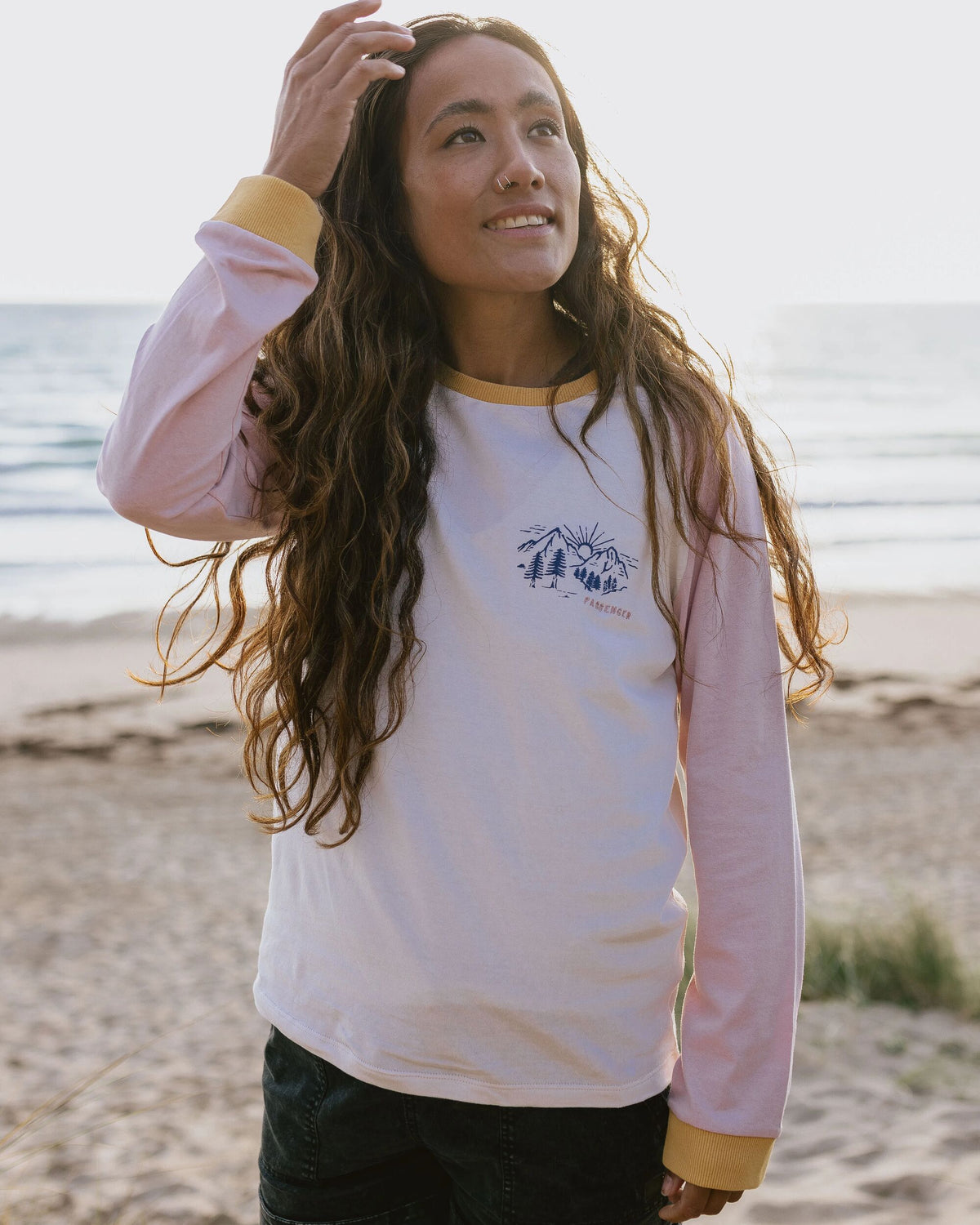 Riser LS T-Shirt - Birch - Lifestyle