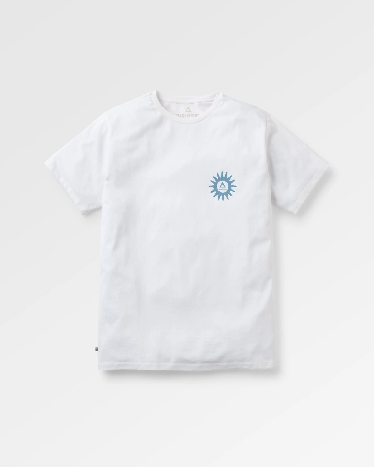 Easy Days Cotton T-Shirt - White - Flatlay