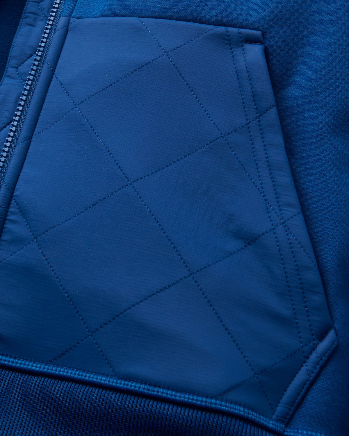 Women's Solscape Active Hoodie - Blue Navy Marl - Flatlay
