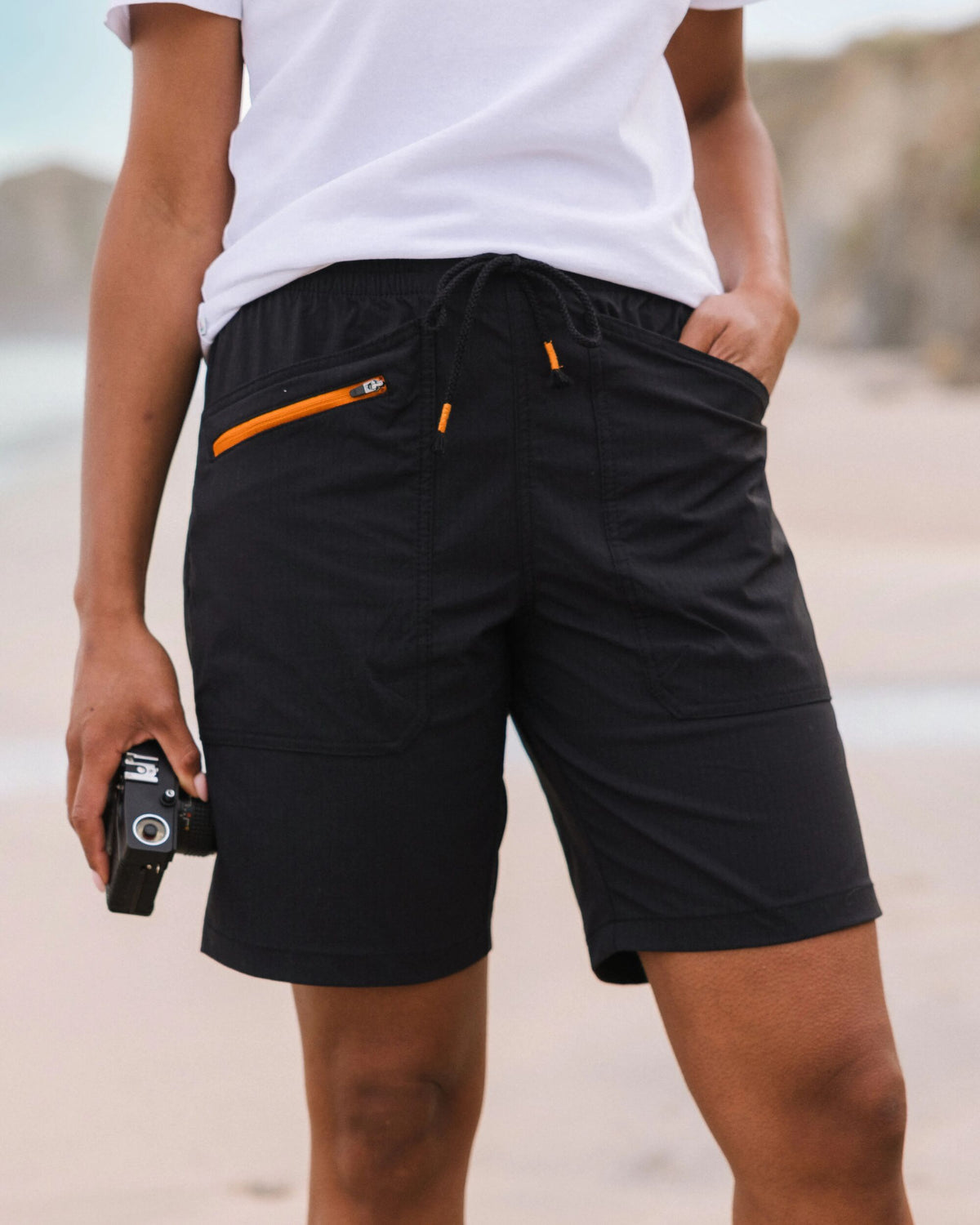 Hydrilla All Purpose Short - Black - Lifestyle