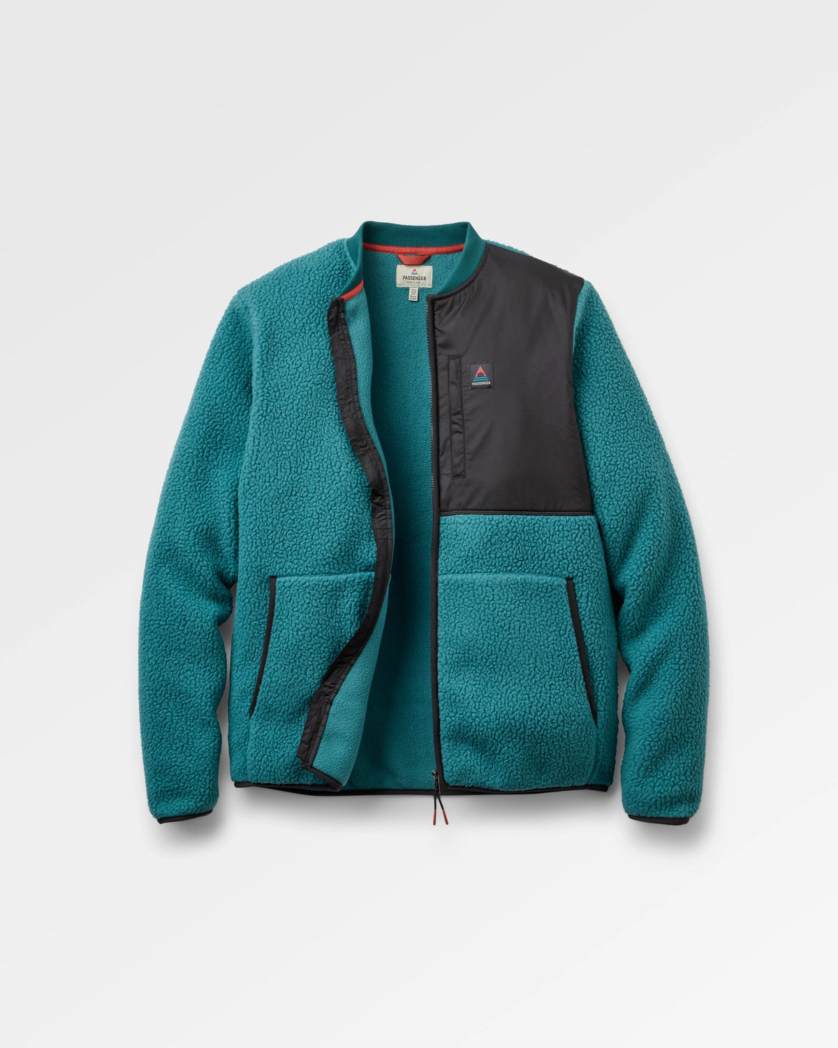 Reconnect Sherpa Fleece - Mediterranean - Flatlay