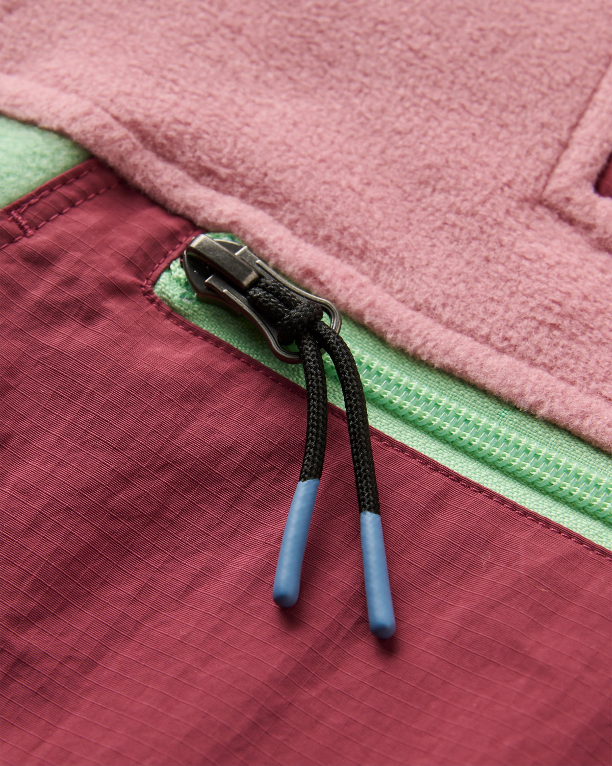 Alexander Hooded Polartec® Fleece - Pink Haze - Flatlay