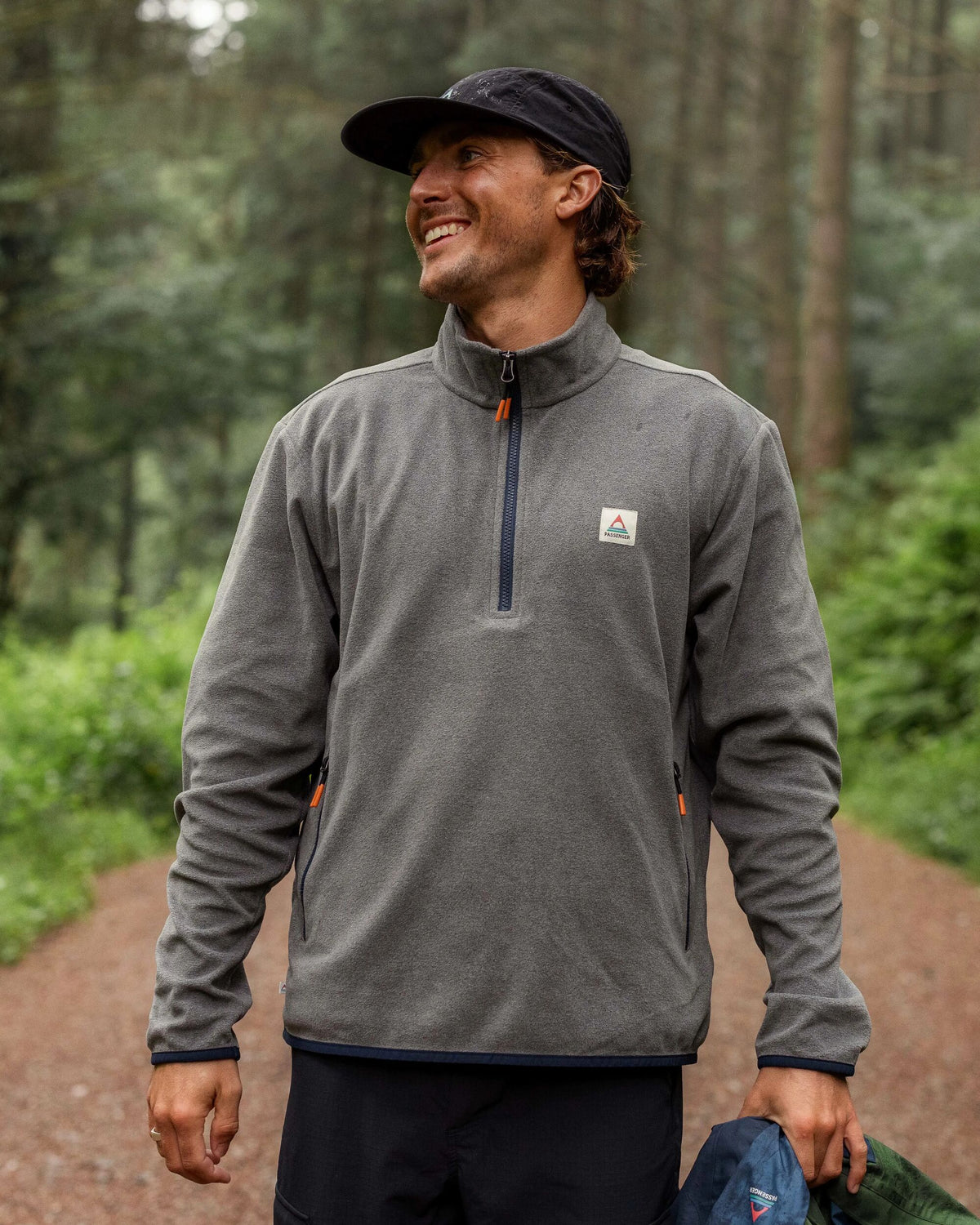 Switchback Micro Polartec® Fleece - Grey Marl 2 - Lifestyle