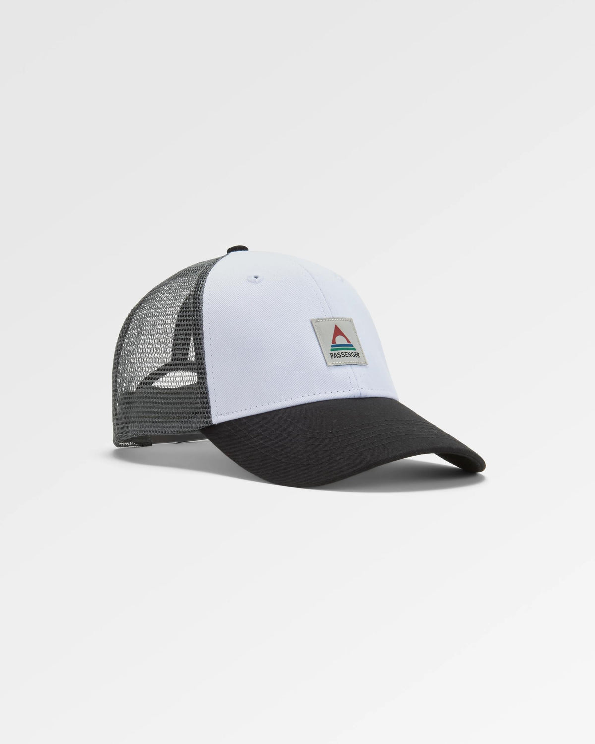 Heritage Mesh Snapback Cap - Storm Grey/Black - Flatlay