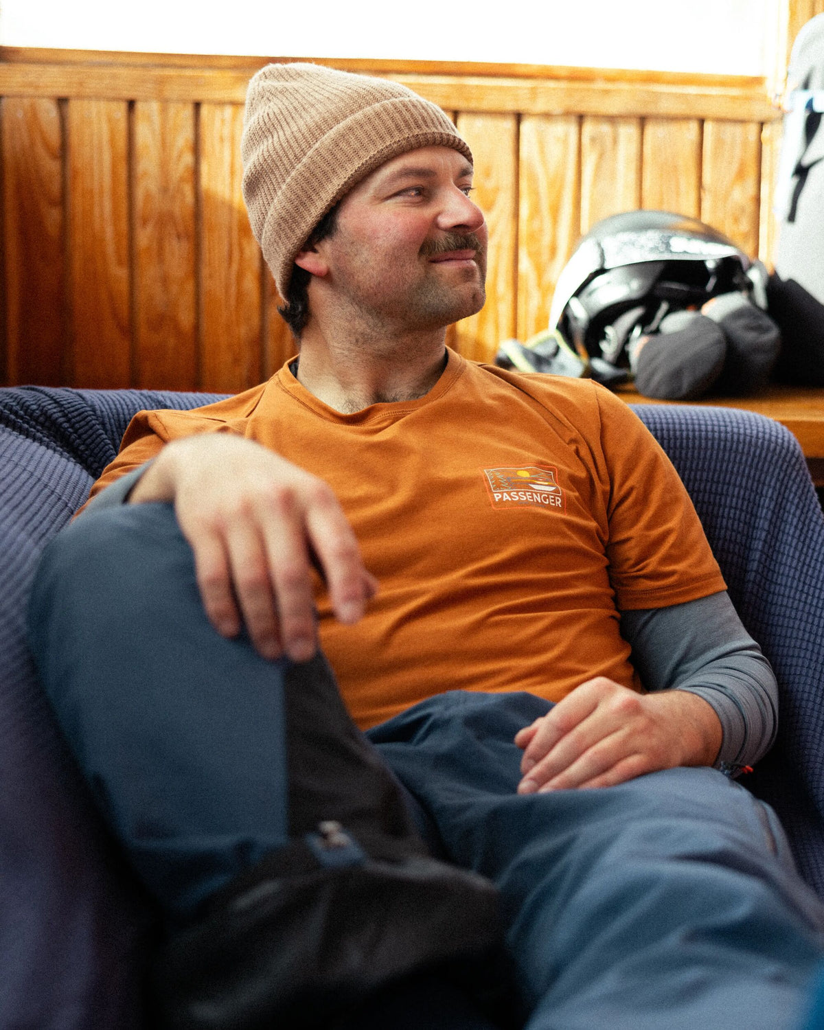 Roamer Men's Drirelease® Active T-Shirt - Glazed Ginger - Lifestyle