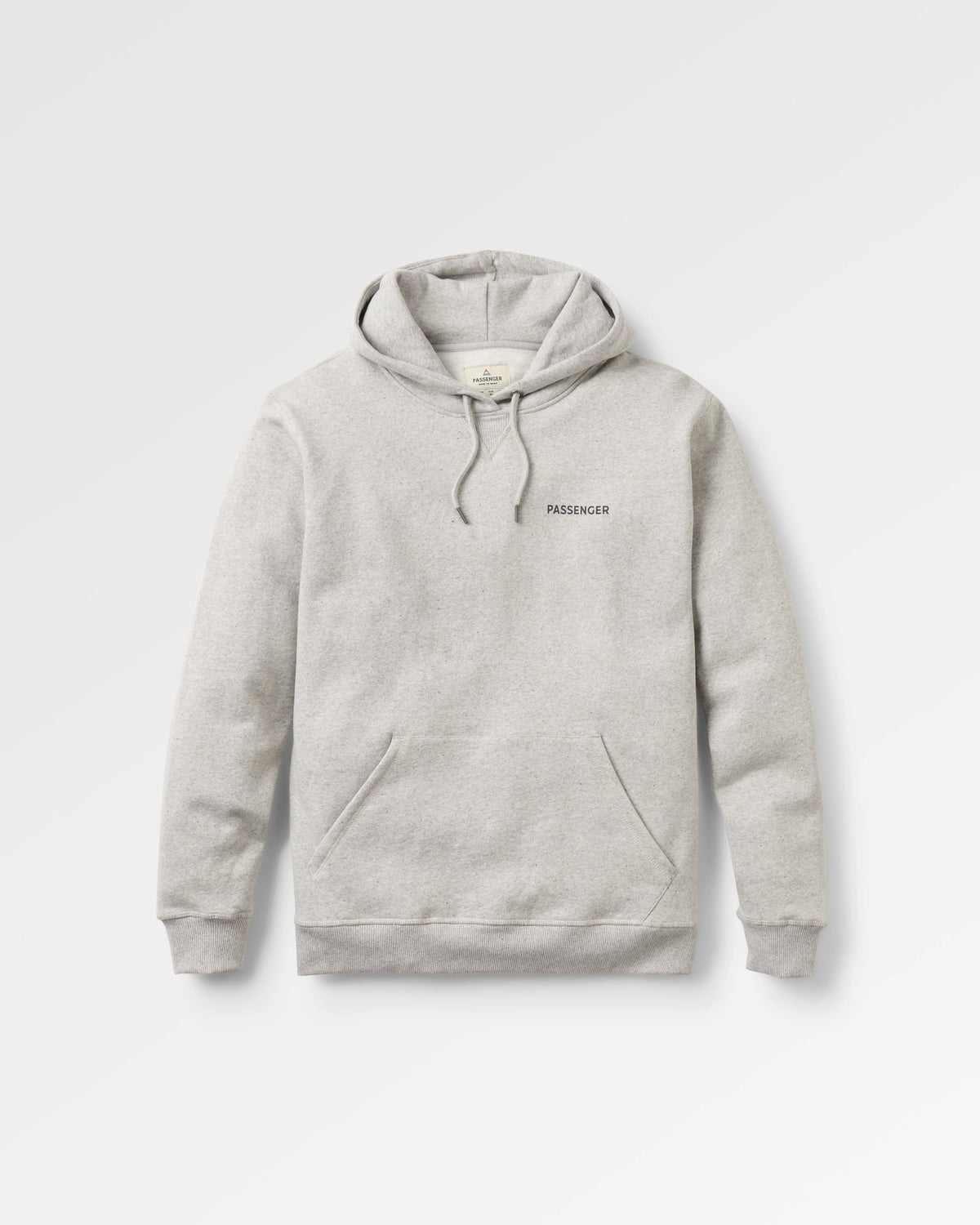 Roamer Hoodie - Grey Marl - Flatlay
