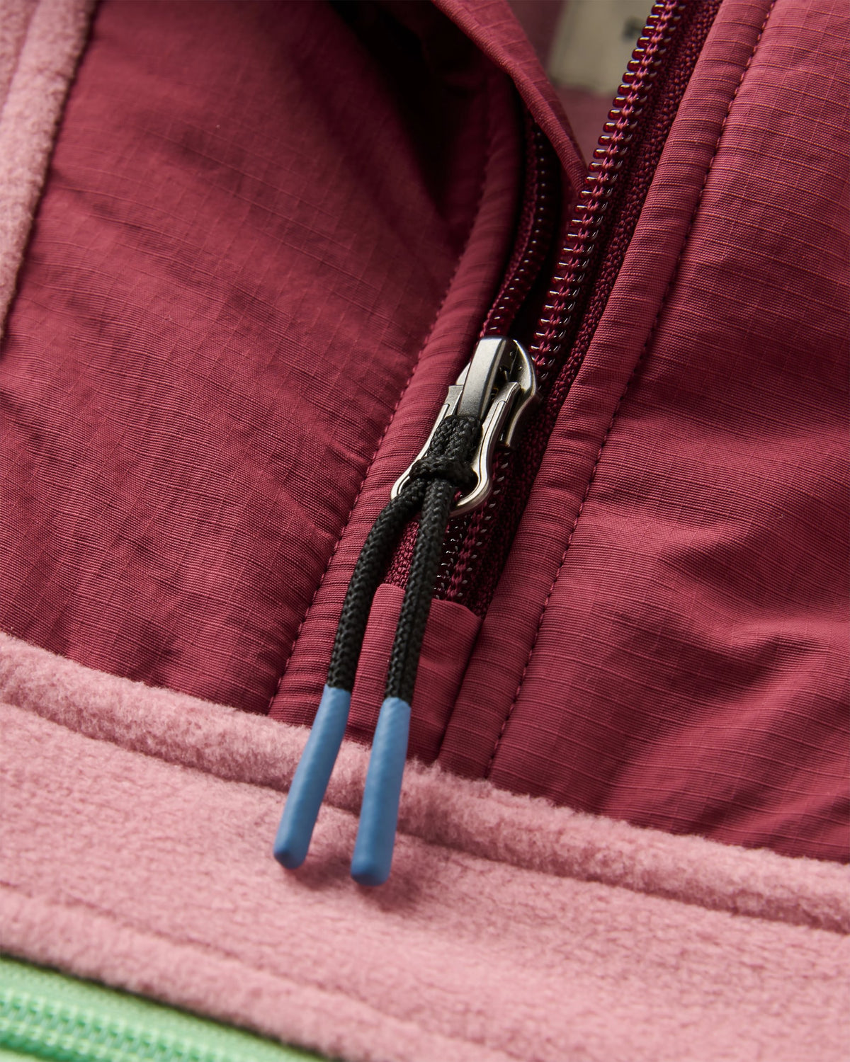 Alexander Hooded Polartec® Fleece - Pink Haze - Flatlay