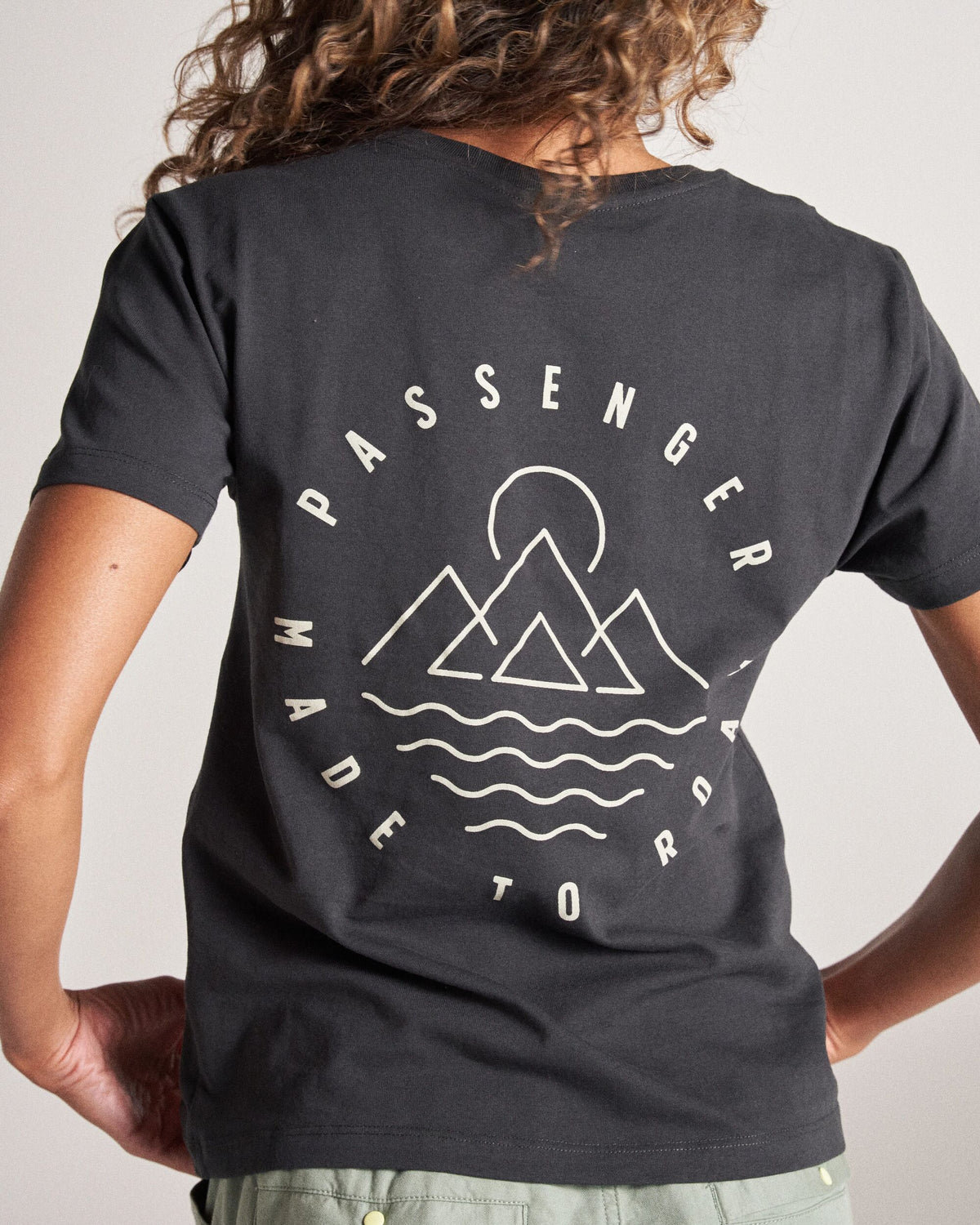 Remote T-Shirt - Black - Studio Model