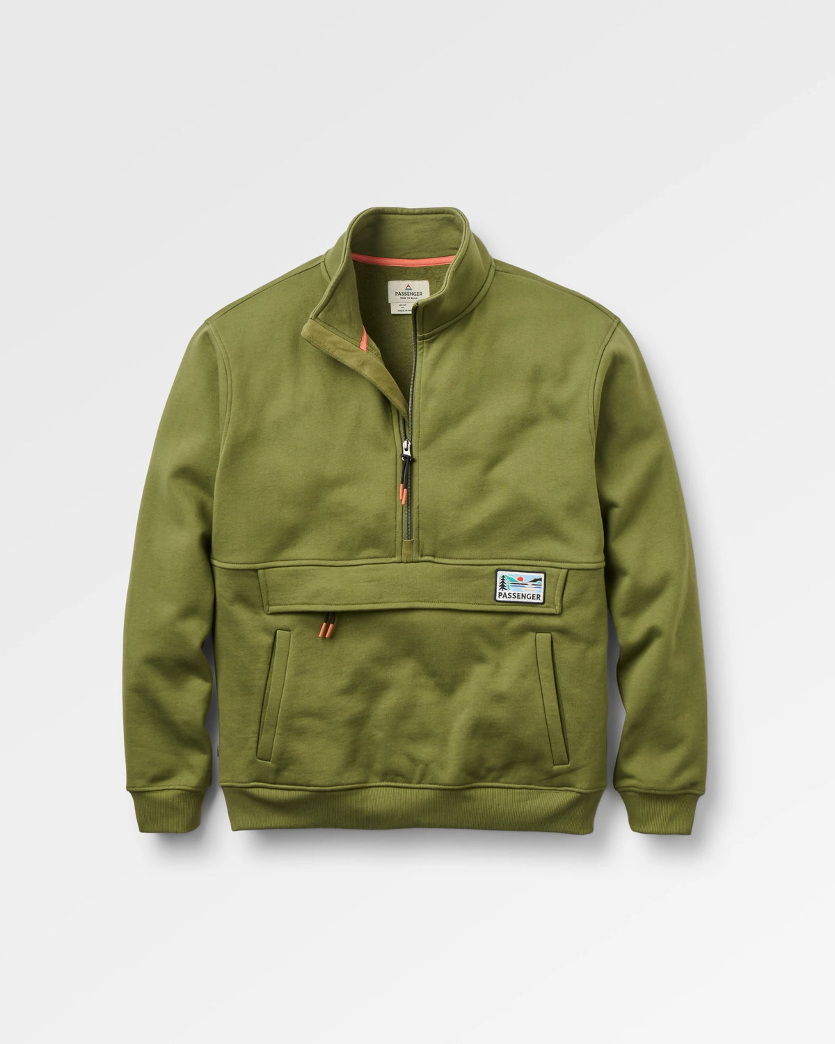 Wildedge Sweatshirt - Khaki - Flatlay