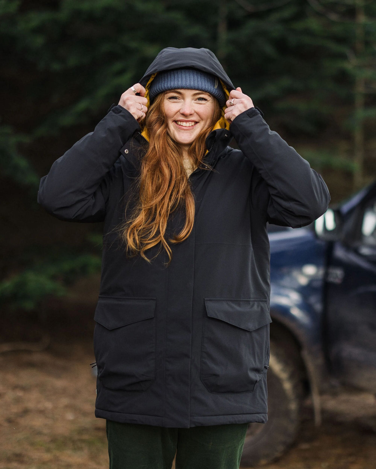 Telluride Waterproof Parka - Black - Lifestyle