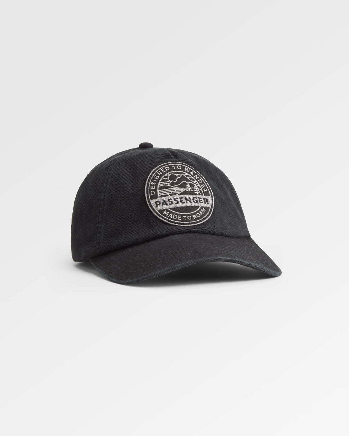 Odyssey 5 Panel Cap - Black - Flatlay