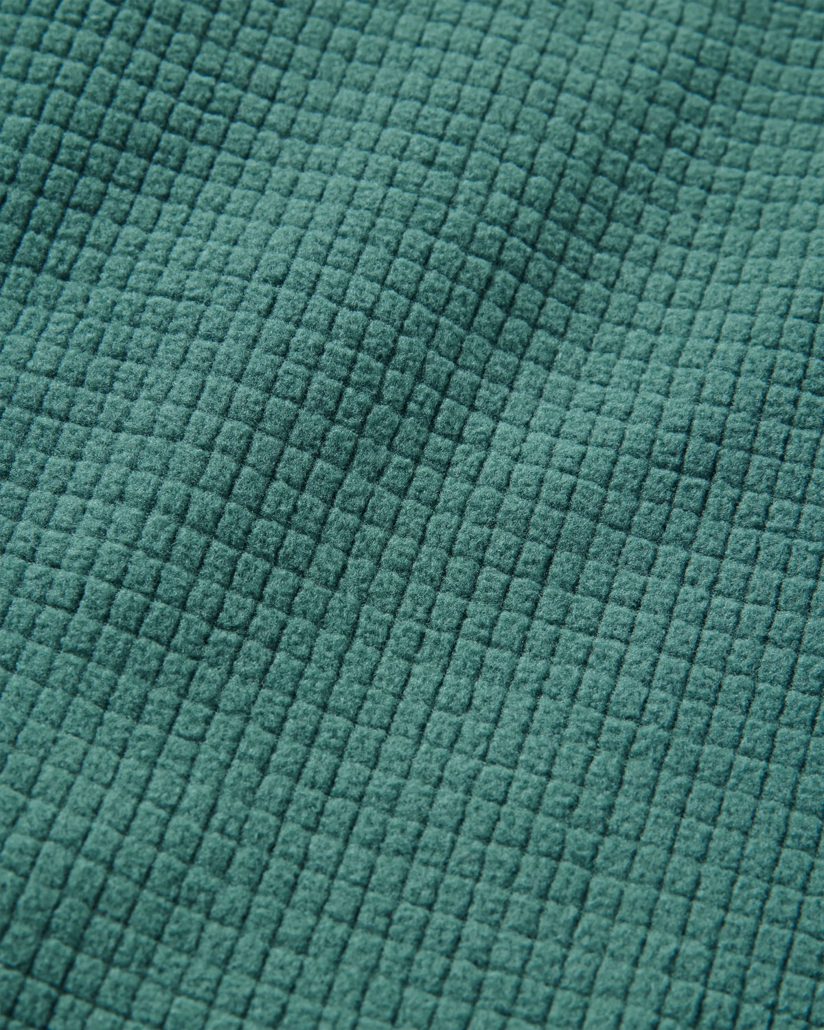 Forestscape Grid Fleece Crew - Deep Ocean - Flatlay