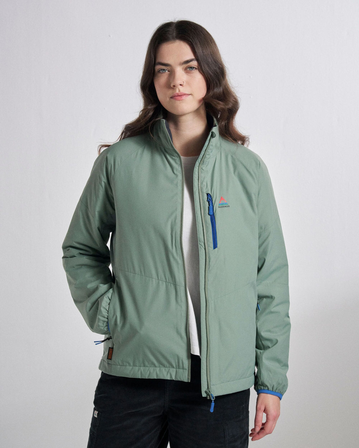 Shasta Lightweight Thermore® Hoodless Jacket - Pistachio - Studio Model