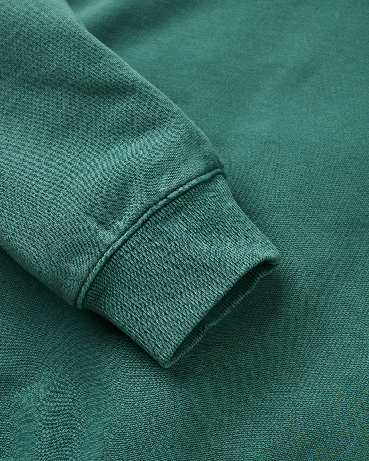 Vita Cotton Relaxed Fit Sweatshirt - Deep Ocean - Flatlay
