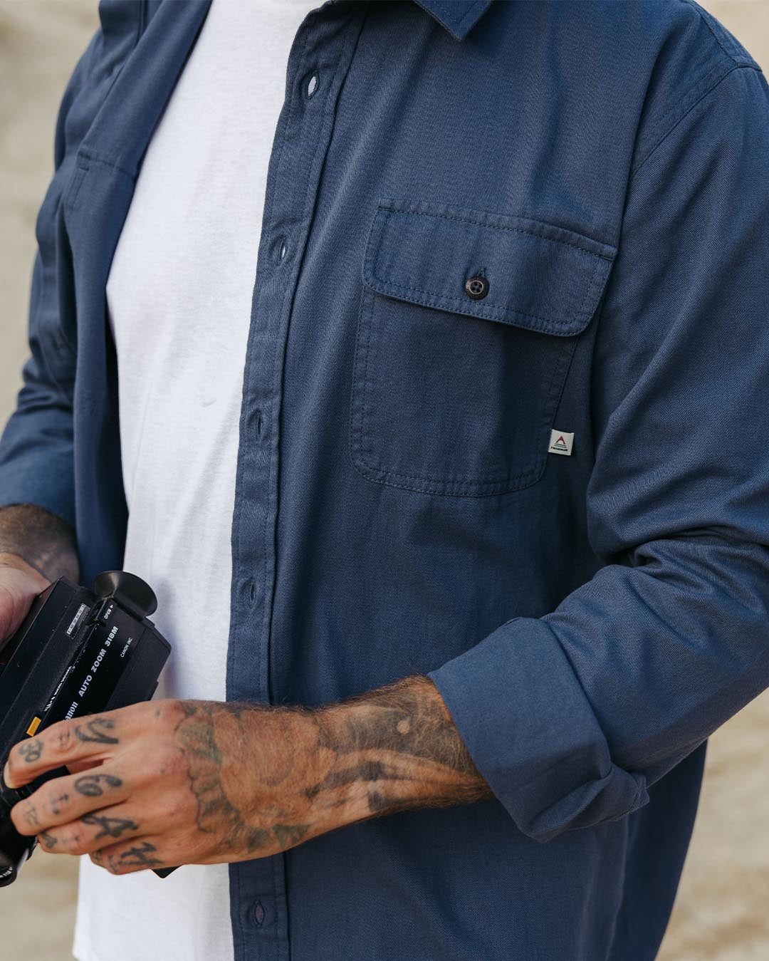 Vision Shirt - Dark Denim - Lifestyle