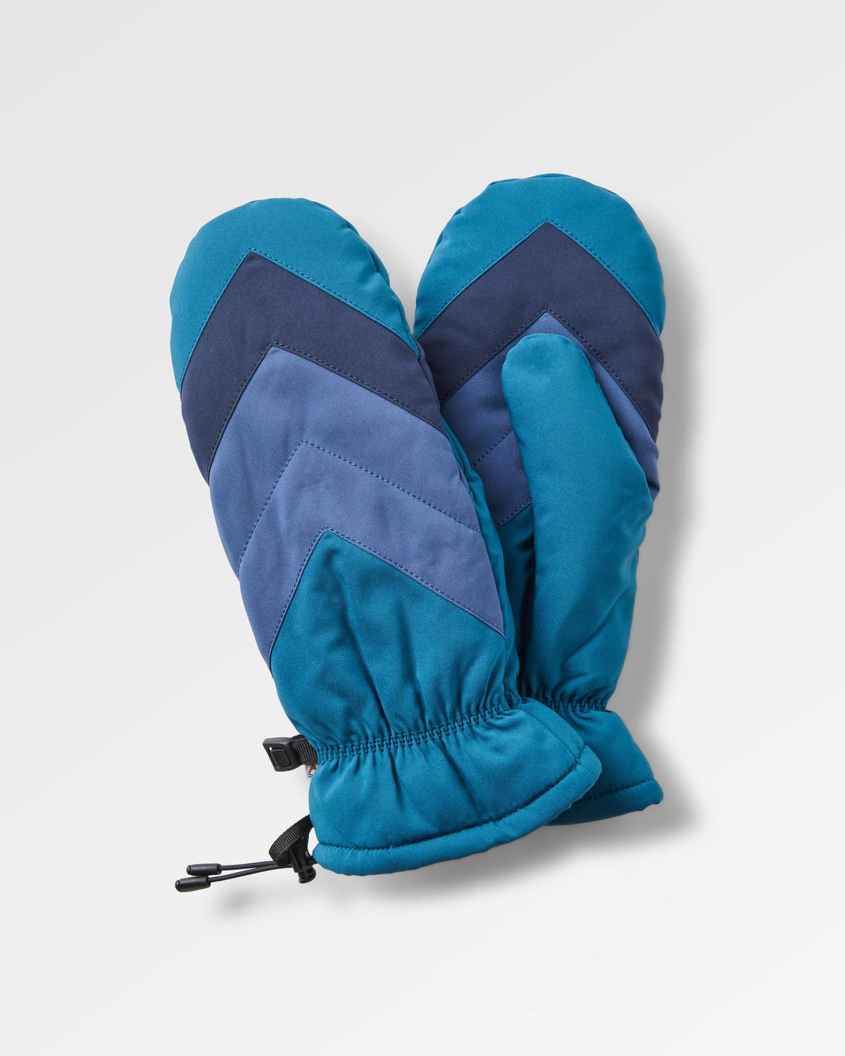 Moonlight Mittens - Tidal Blue - Flatlay