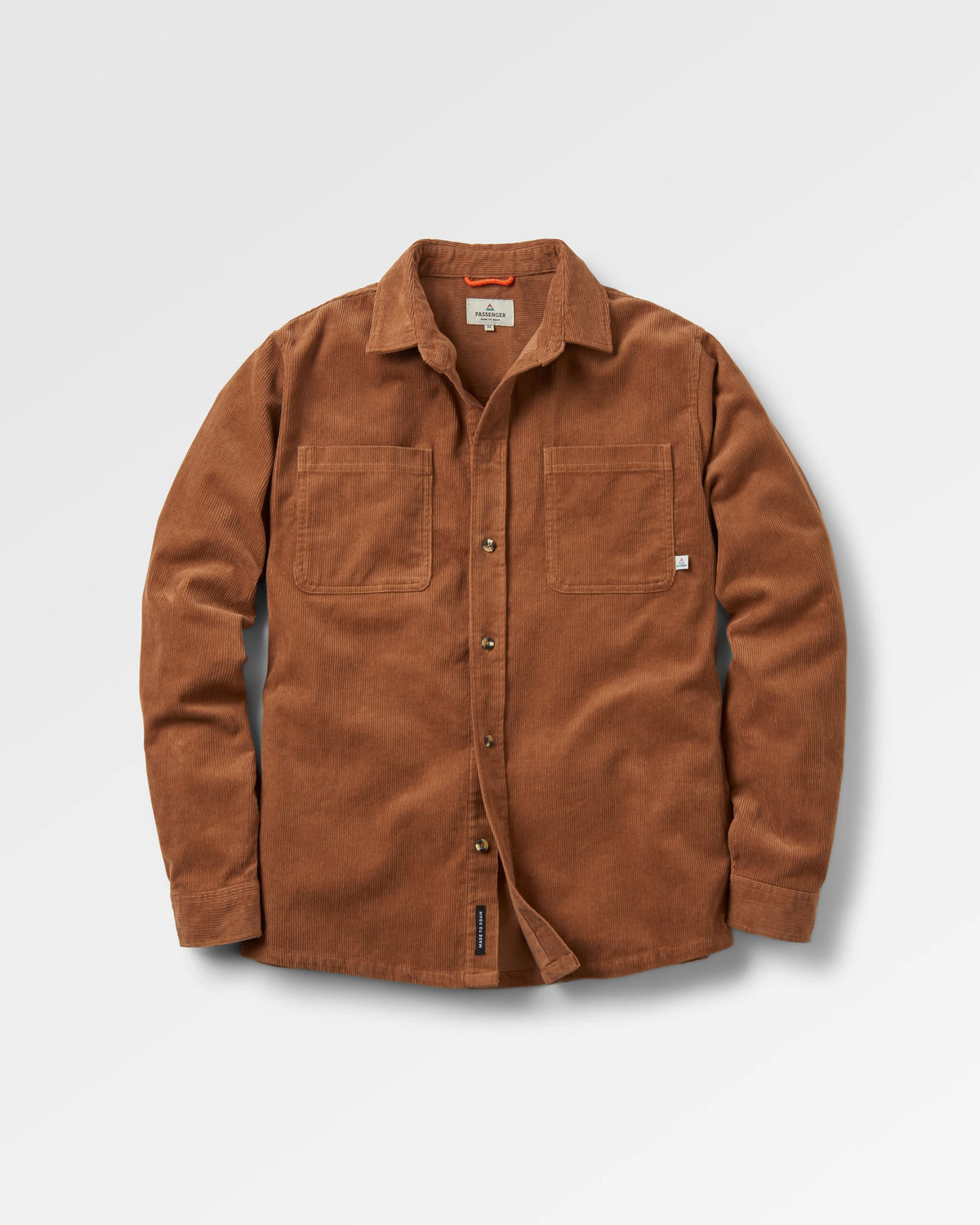 Backcountry Corduroy Shirt - Toffee - Flatlay