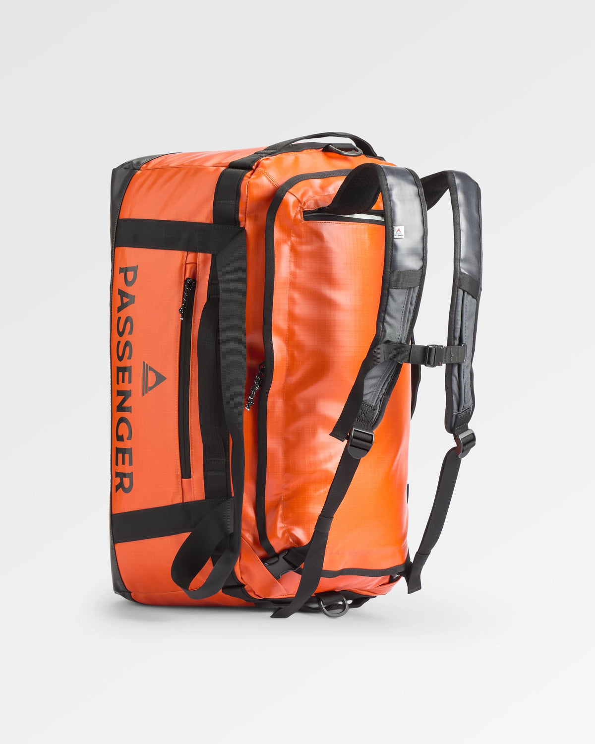 Roamer 60L Duffel Bag - Sunrise Orange - Flatlay