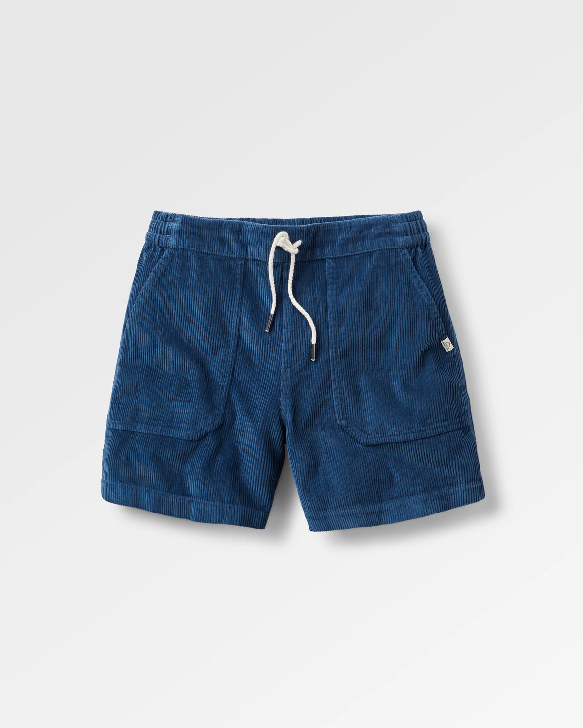 Avian Cord Short - Dark Denim - Flatlay