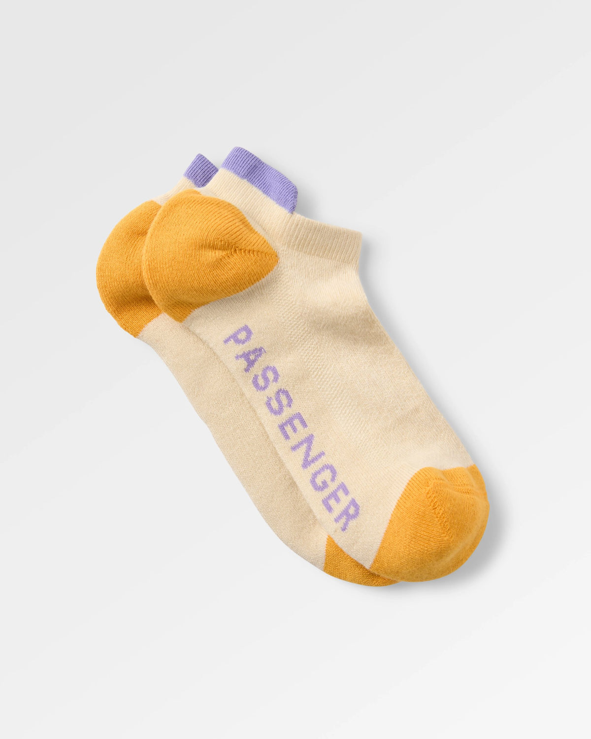 Classic Trainer Socks - Birch - Flatlay