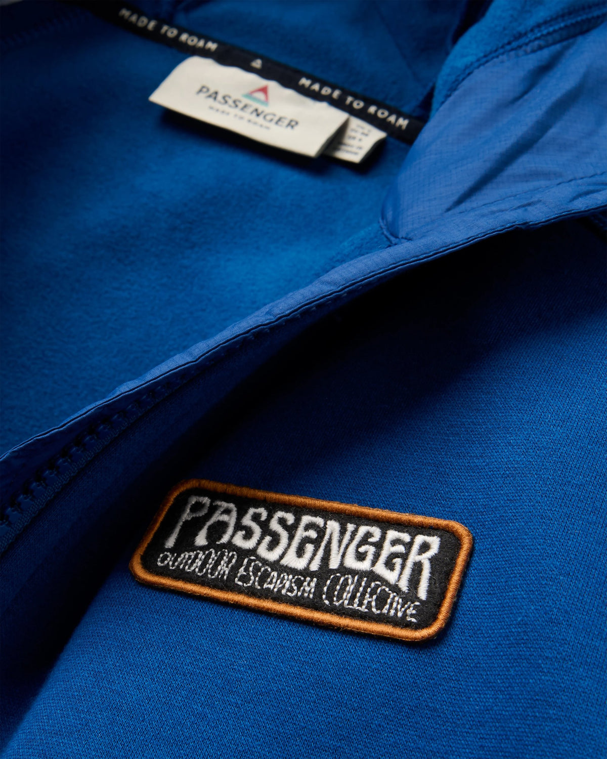 Women's Solscape Active Hoodie - Blue Navy Marl - Flatlay