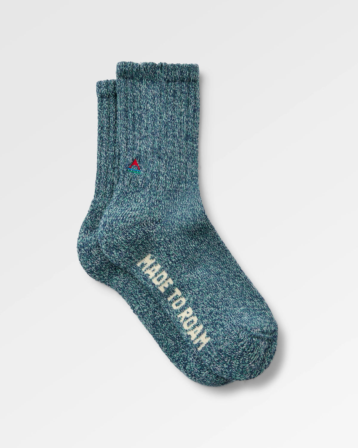 Thorne Heavyweight Socks - Rich Navy - Flatlay