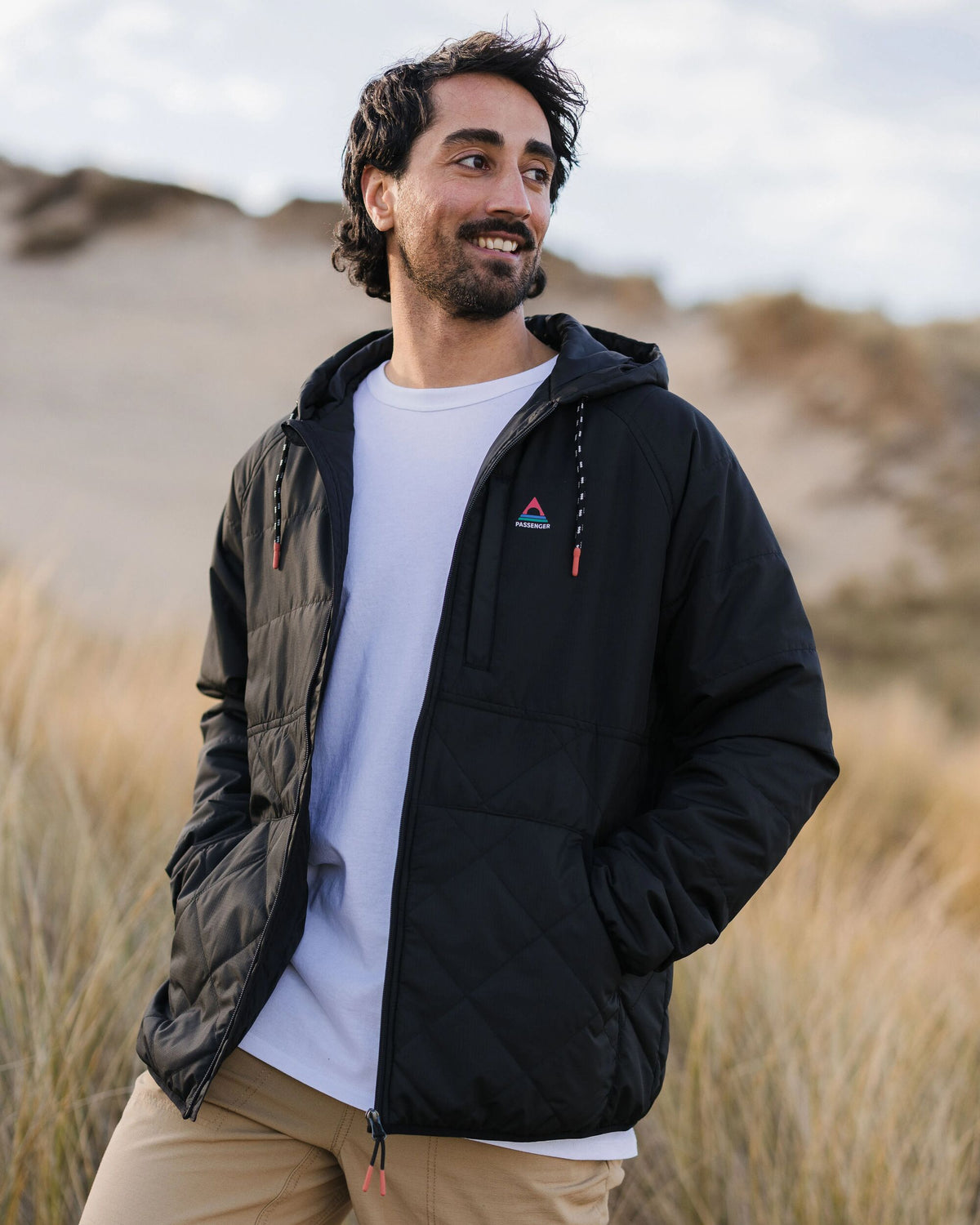 Dylan Insulated Full Zip Jacket - Black - Lifestyle