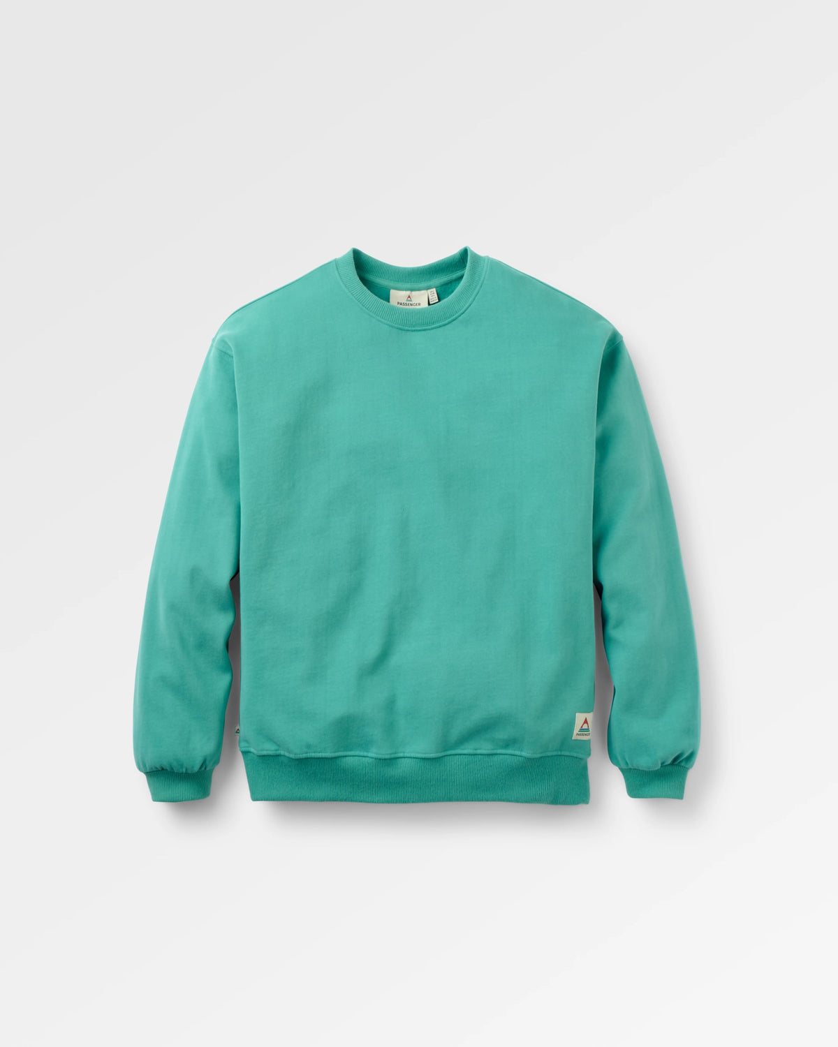 Heritage Women's Sweatshirt - Ocean Teal - Flatlay