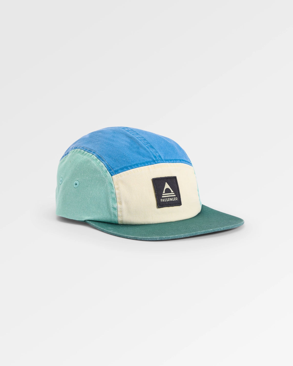 Fixie 5 Panel Cap - Aquamarine - Flatlay