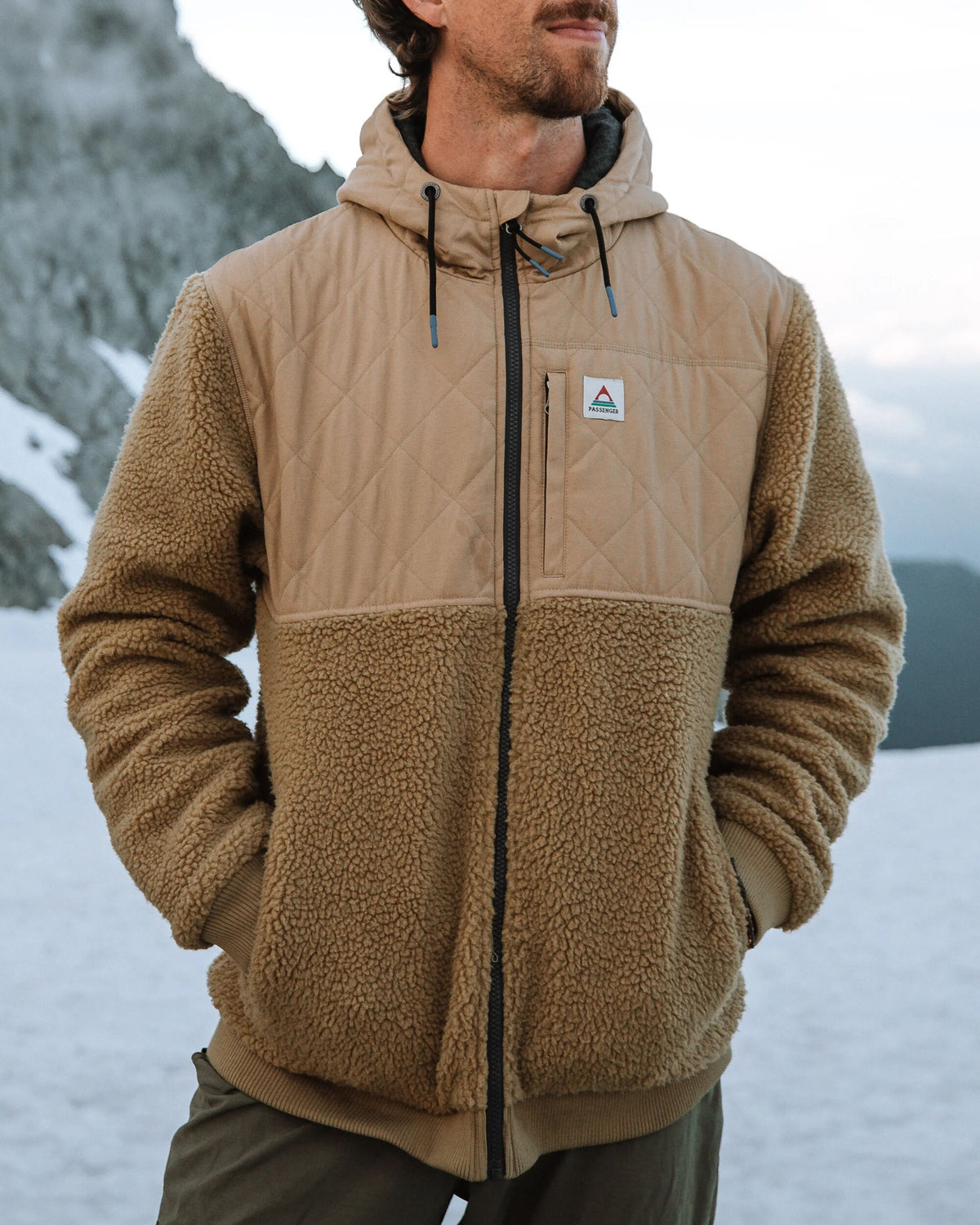 Adventure Deep-Pile Sherpa Fleece - Biscuit - Lifestyle