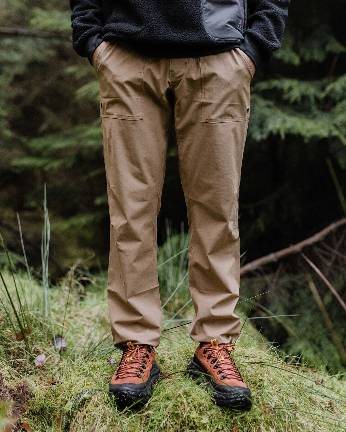 Traveller Trouser - Caramel Brown - Lifestyle