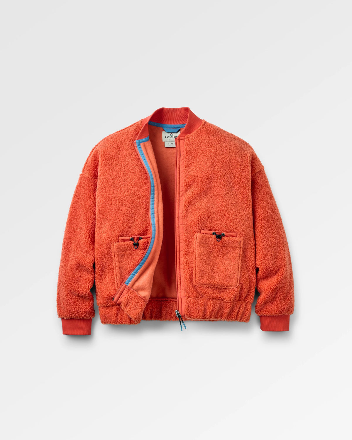 Lucia Sherpa Fleece - Chilli - Flatlay