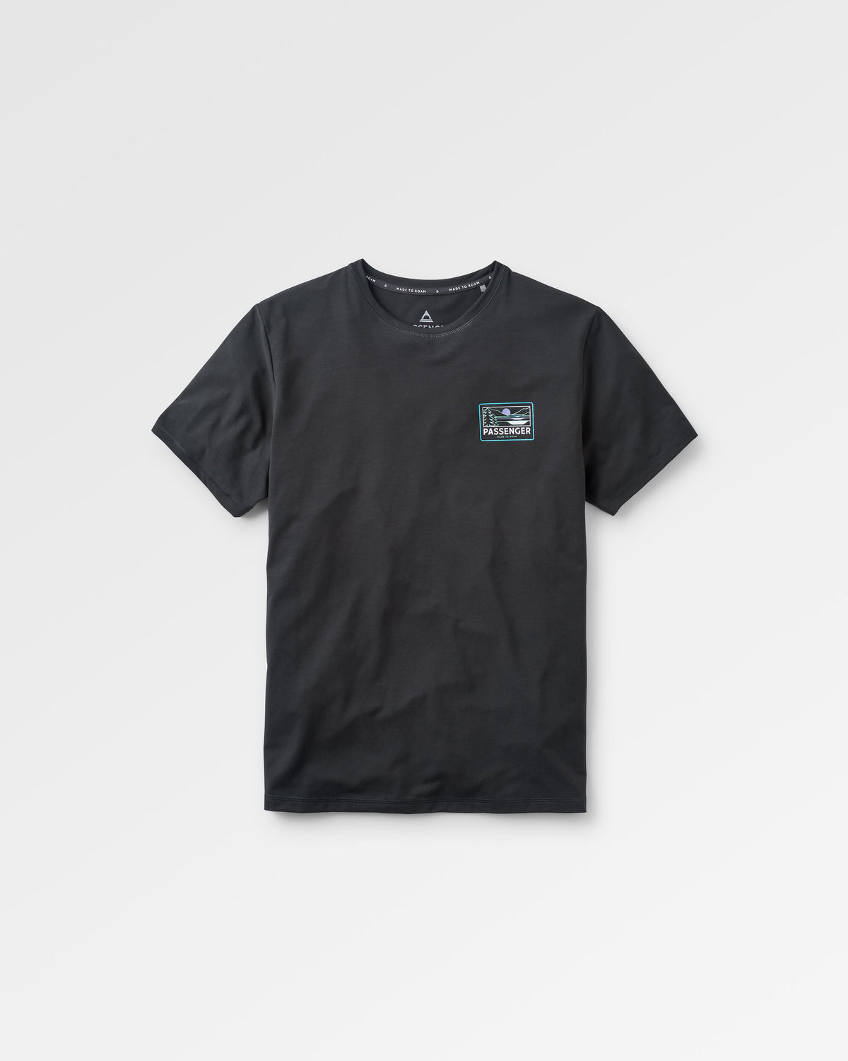 Roamer Men's Drirelease® Active T-Shirt - Black - Flatlay