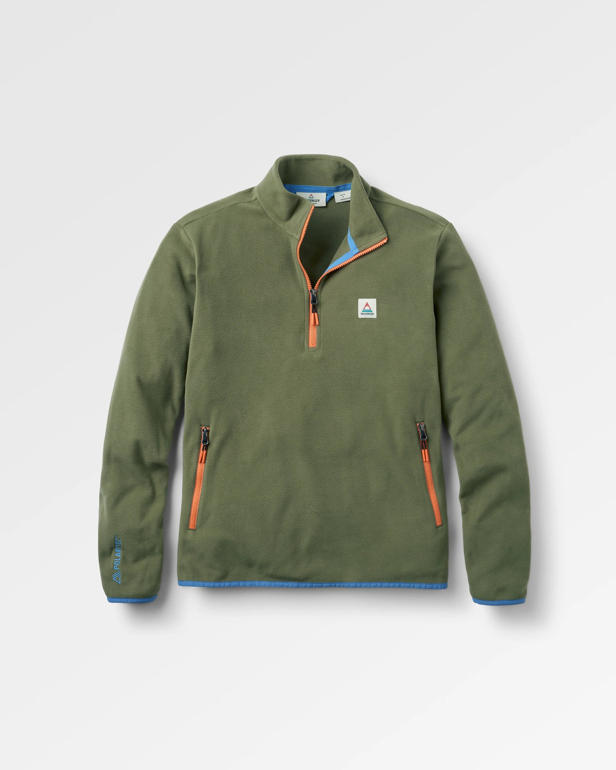Switchback Micro Polartec® Fleece - Khaki - Flatlay