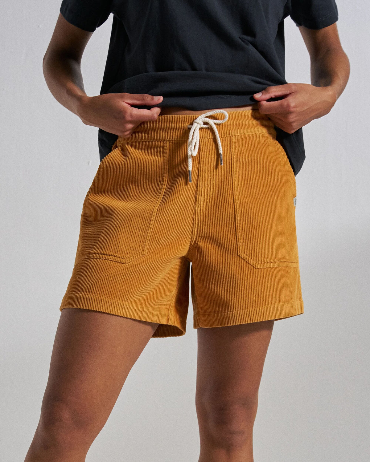 Avian Cord Short - Spruce Yellow - Studio Model