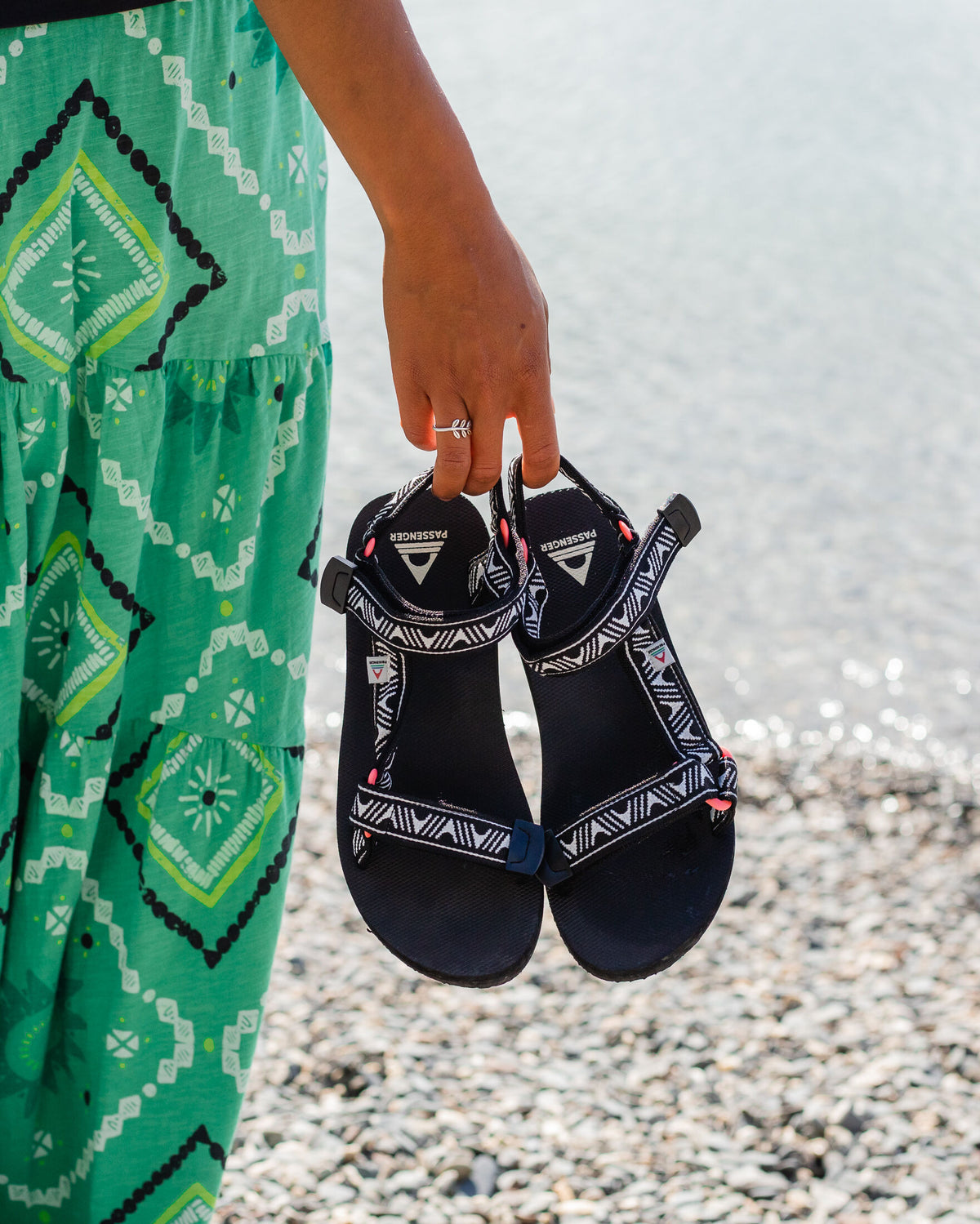 Venice Sandal - Trail Monochrome - Lifestyle