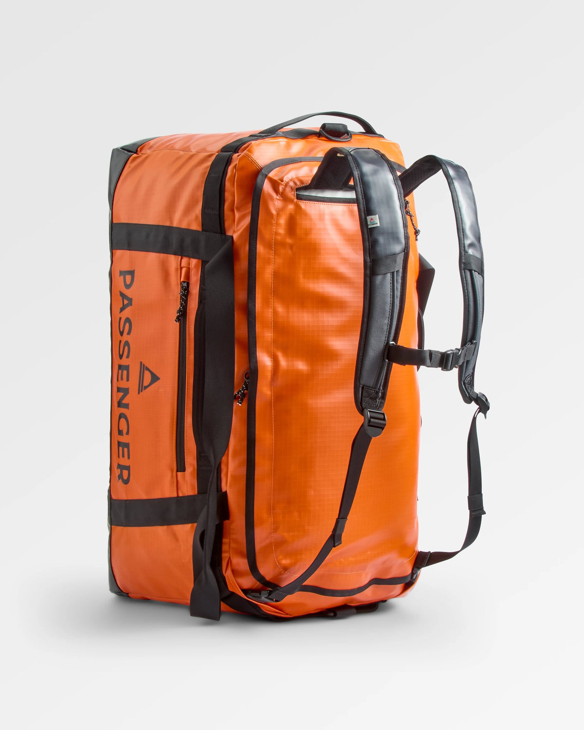 Roamer 80L Duffel Bag - Sunrise Orange - Flatlay