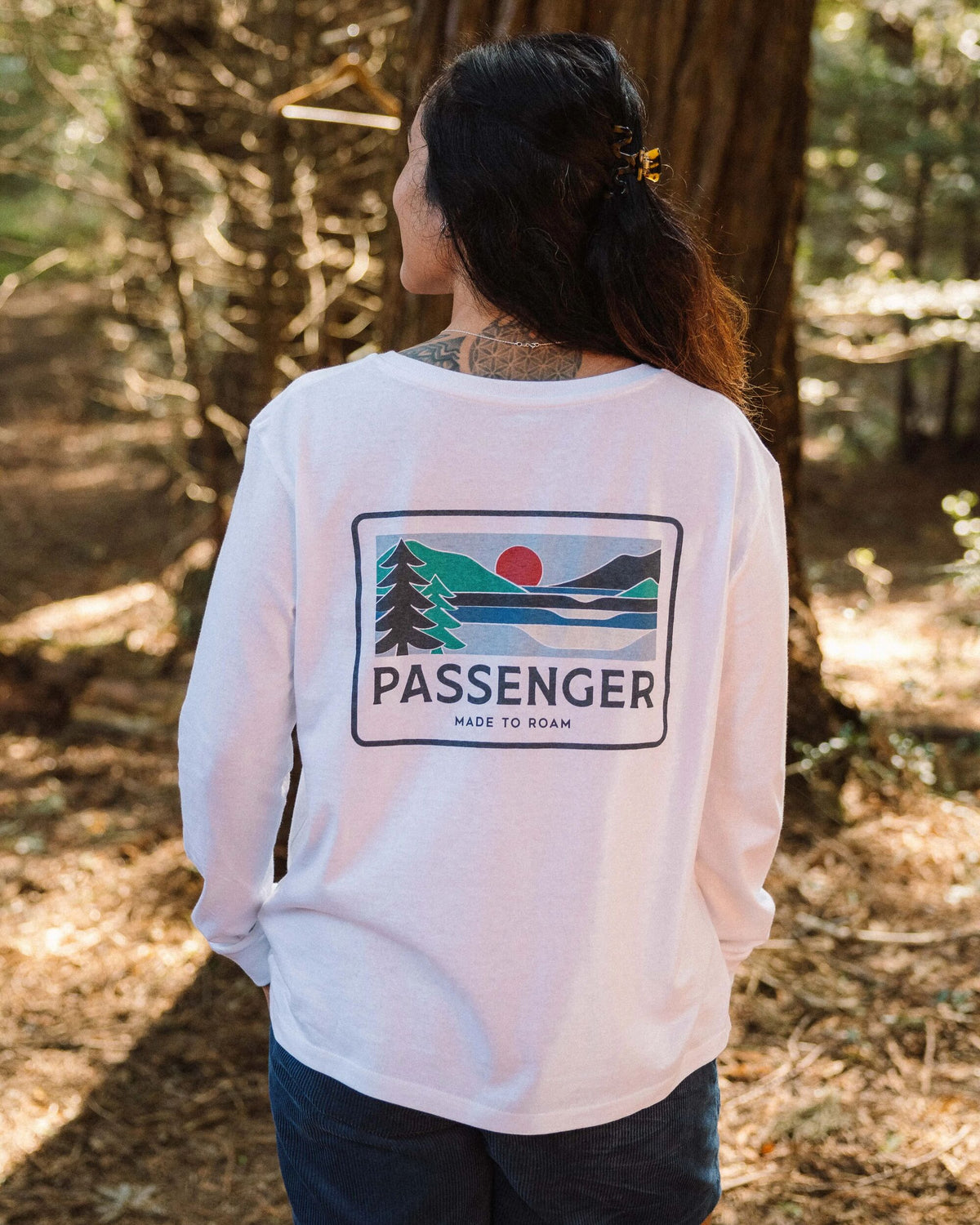 Roamer LS T-Shirt - White - Lifestyle