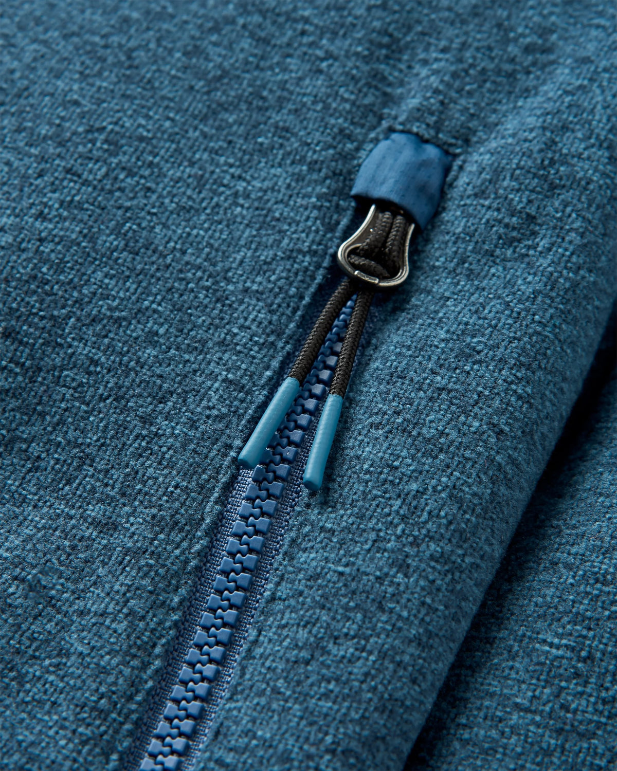 Pinegrove Polartec® Fleece Hoodie - Dark Denim Marl - Flatlay
