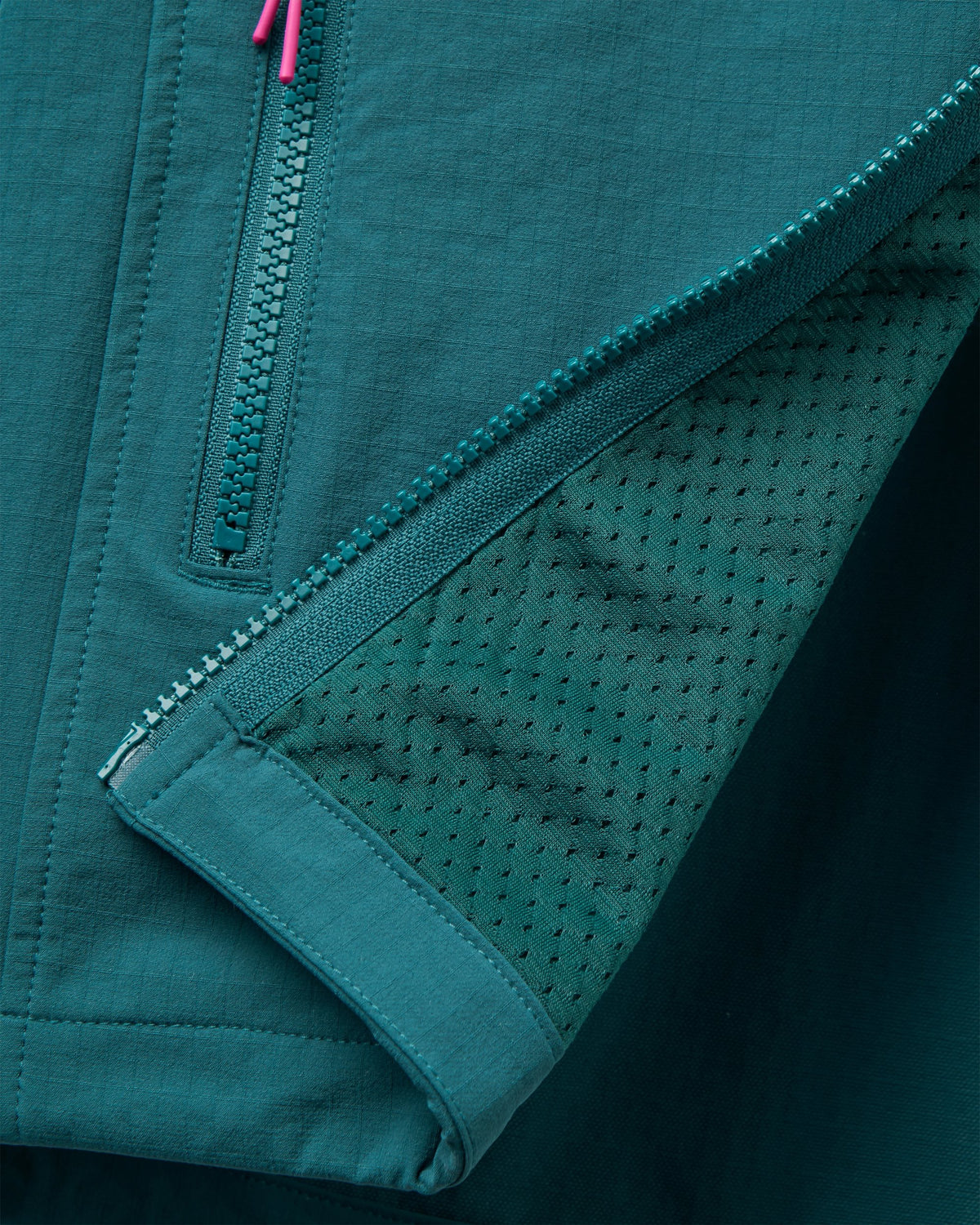 Trailscape Women's Lightweight Softshell Jacket - Mediterranean/ Ocean Teal - Flatlay