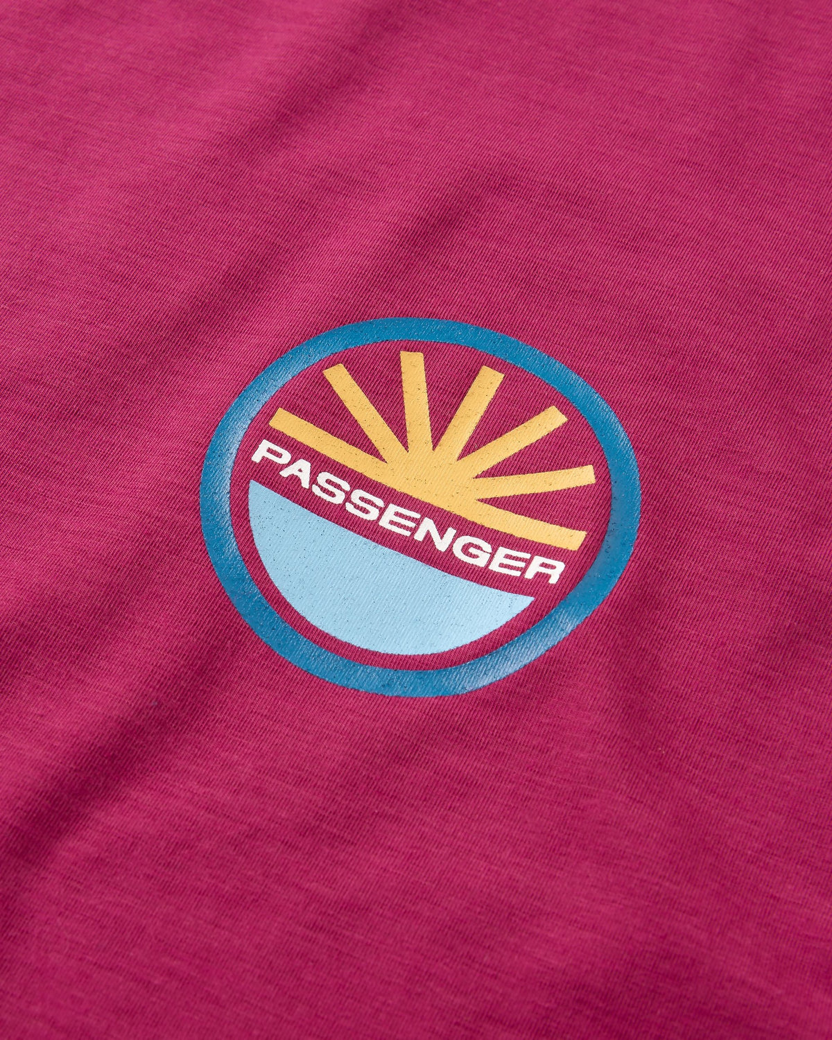 Chase The Light Drirelease® Active LS T-Shirt - Wild Berry - Flatlay
