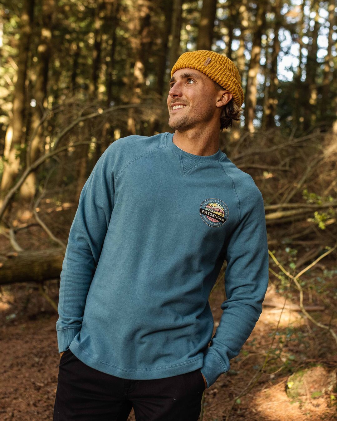 Odyssey Sweatshirt - Blue Steel - Lifestyle