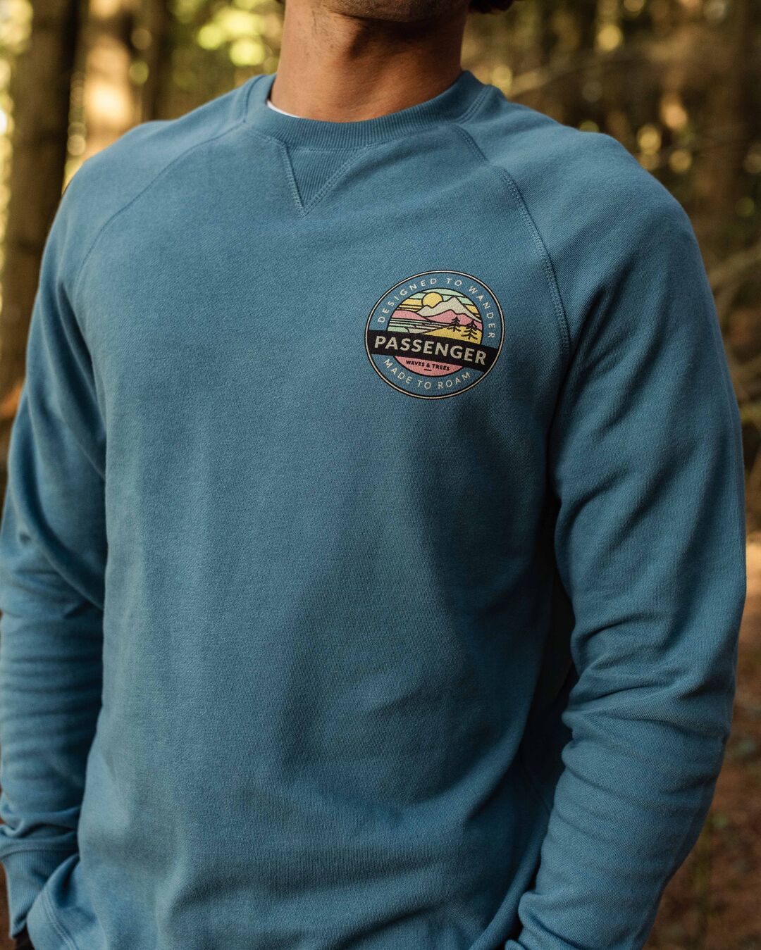 Odyssey Sweatshirt - Blue Steel - Lifestyle