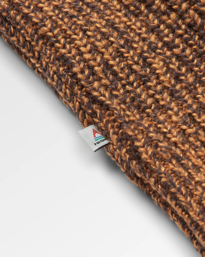Fog Knitted Jumper - Dusty Ochre - Flatlay