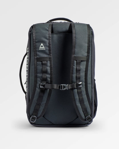 Wayfarer Backpack Duffel - Black - Flatlay