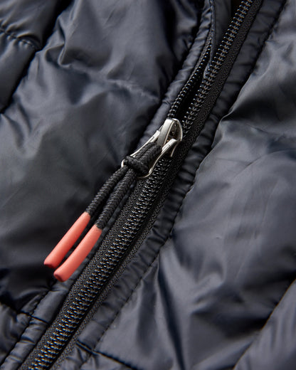 Flynn Insulated Jacket - Black - Flatlay